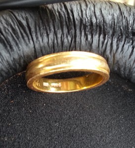 Lost 24kt. Wedding Ring in Houston, Texas 