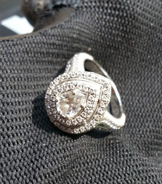 Engagement Ring Lost in the Backyard for a Month in Houston, Texas