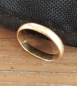 Wedding Ring Lost in Lake while trying to recover a Frisbee Golf Disk