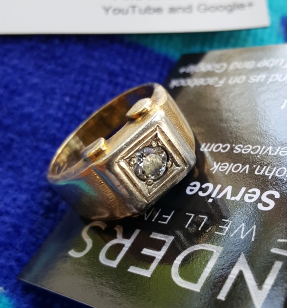 Lost Ring in Water Canal La Marque, Texas