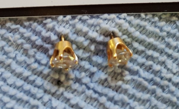 Lost Diamond Earring in Cypress, Texas