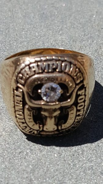 Lost 1969 Texas Longhorns National Championship Ring