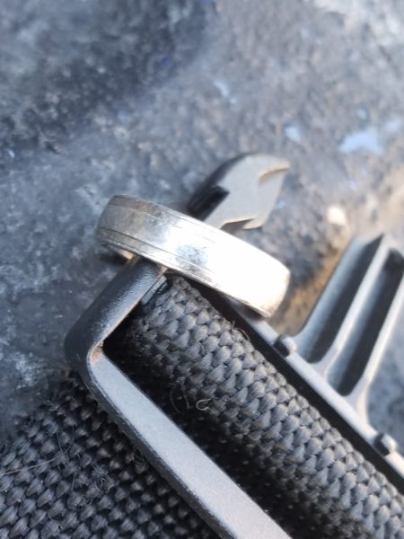 Just how far can a wedding ring fly